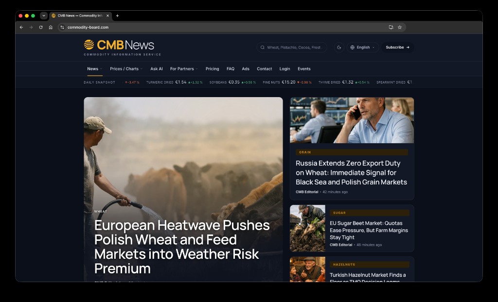 CMB News Frontend